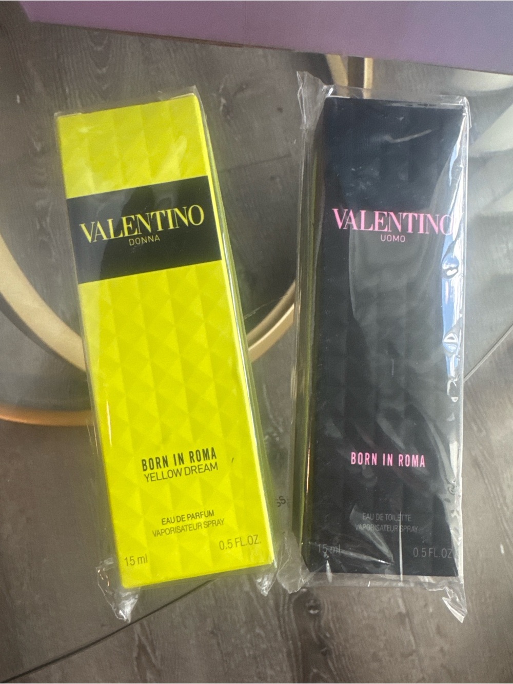 Valentino Yellow and Black Phone Accessory Pack